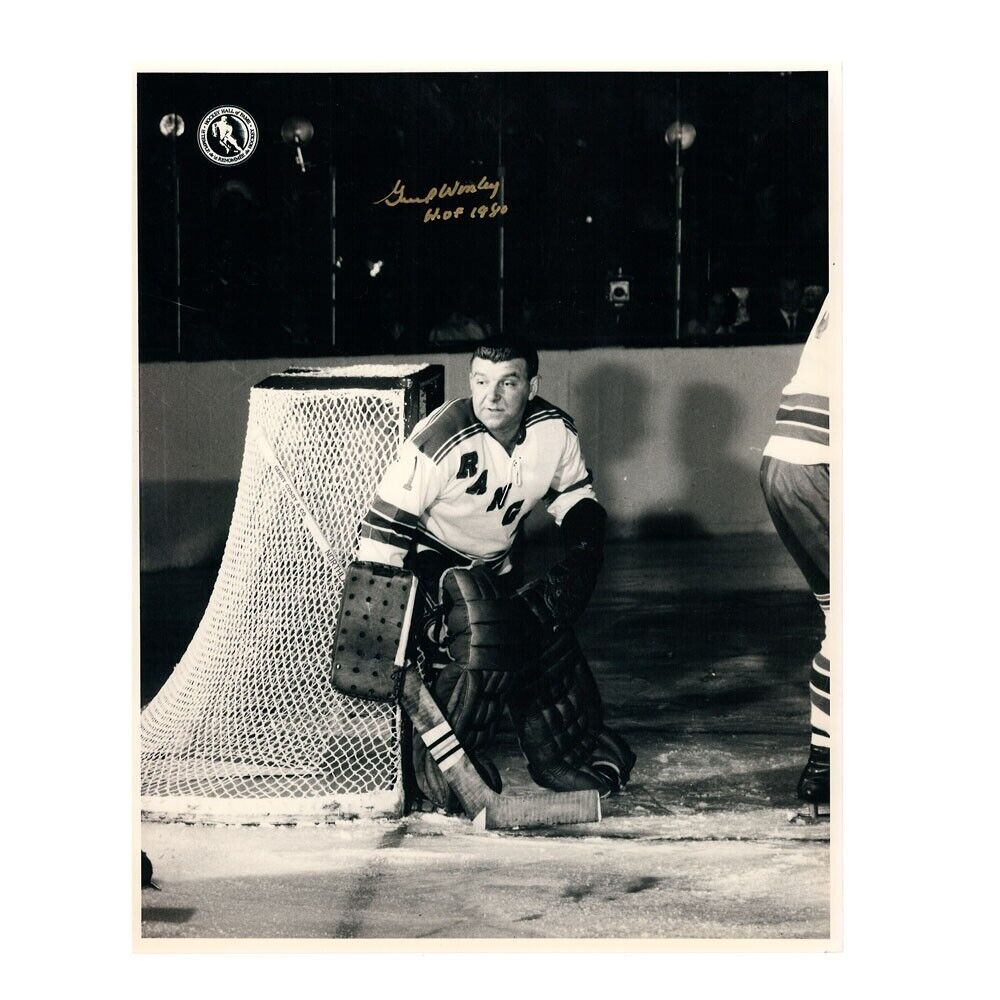 GUMP WORSLEY Signed New York Rangers 8 x 10 Photo - 70664