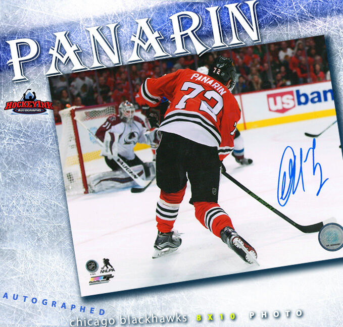 Artemi Panarin Autographed Chicago Black Hawks 8 x 10 Photo - 70162