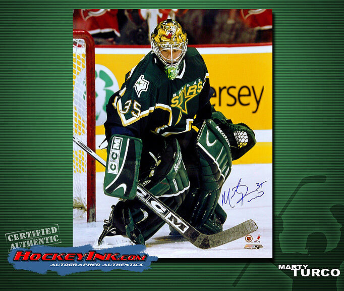 MARTY TURCO SIGNED Stars 16X20 Photo -77024