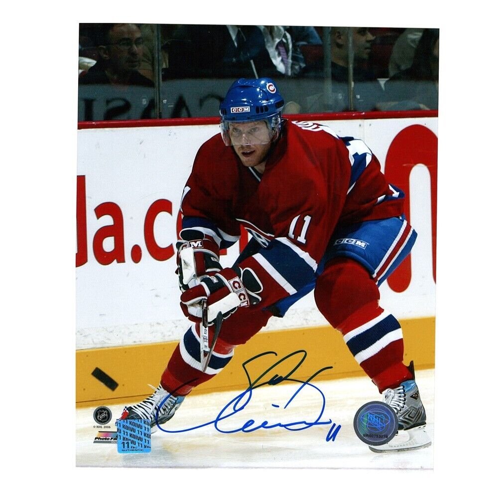 SAKU KOIVU Signed Montreal Canadiens 8 x 10 Photo - 70527