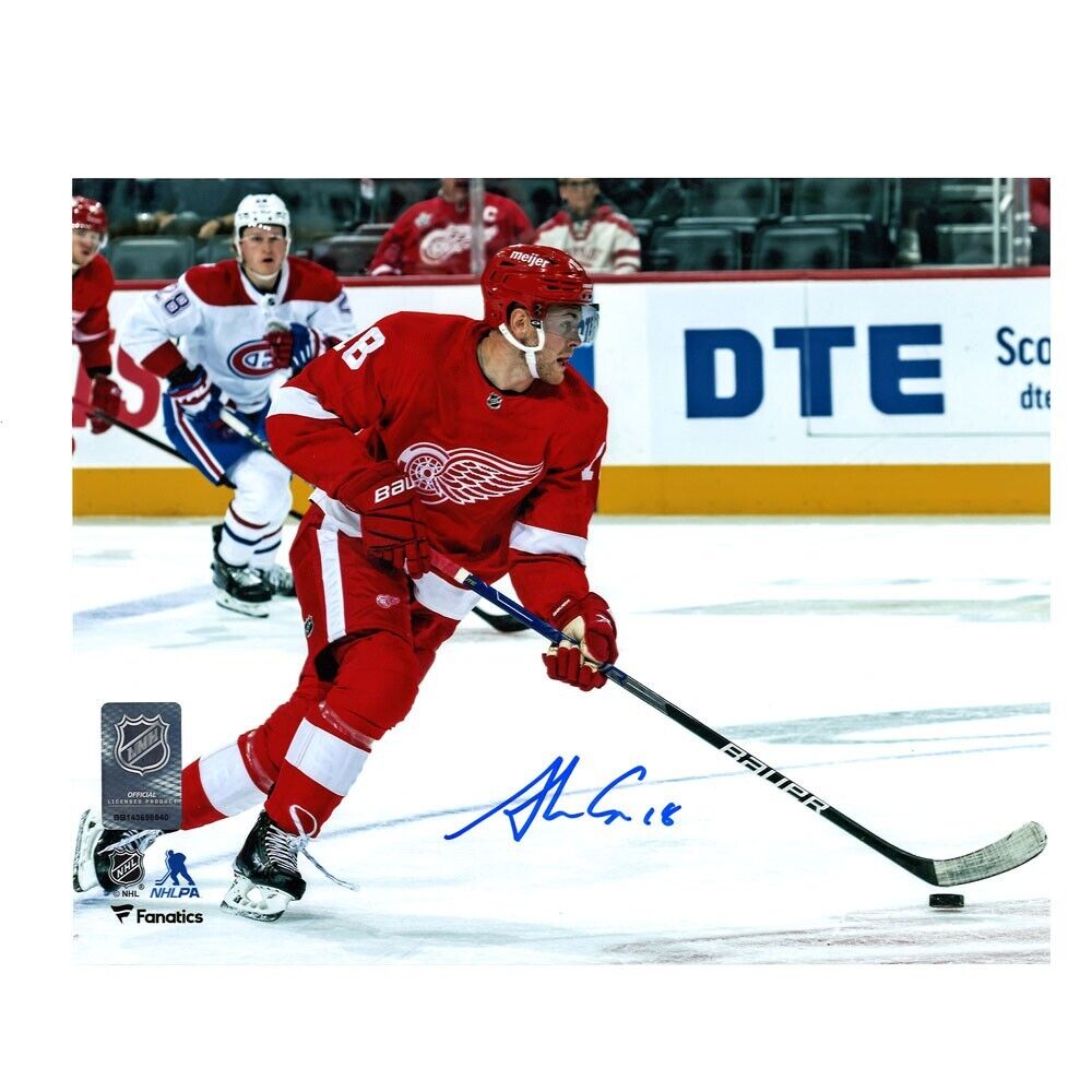 ANDREW COPP Signed Detroit Red Wings 8x10 Photo - 70191