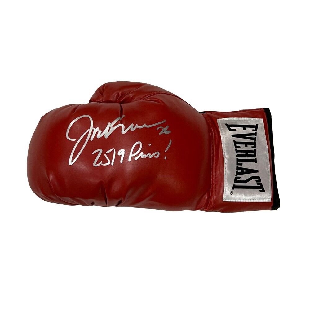 JOE KOCUR Signed and Inscribed Red Everlast Boxing Glove - 2519 PIMS