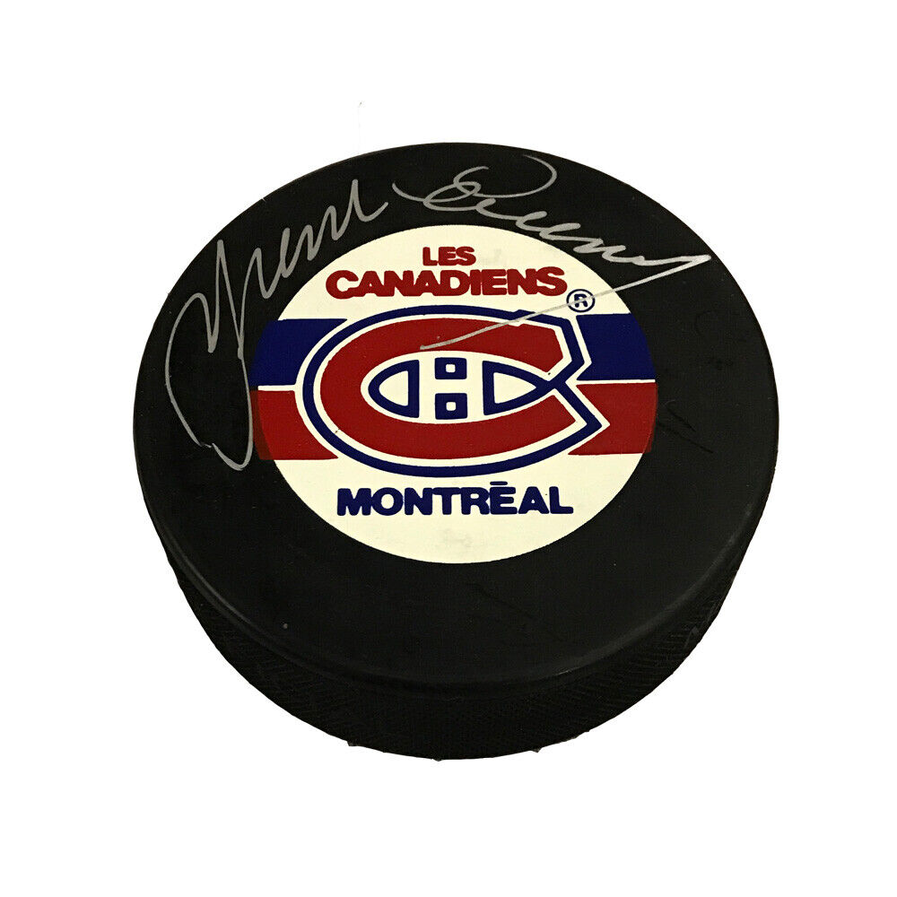 YVAN COURNOYER Signed Montreak Canadiens (Les canadiens, silver)