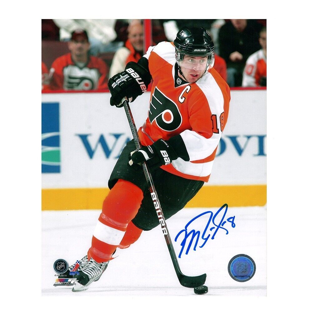 MIKE RICHARDS SIGNED Philadelphia Flyers 8 x 10 Photo - 70614