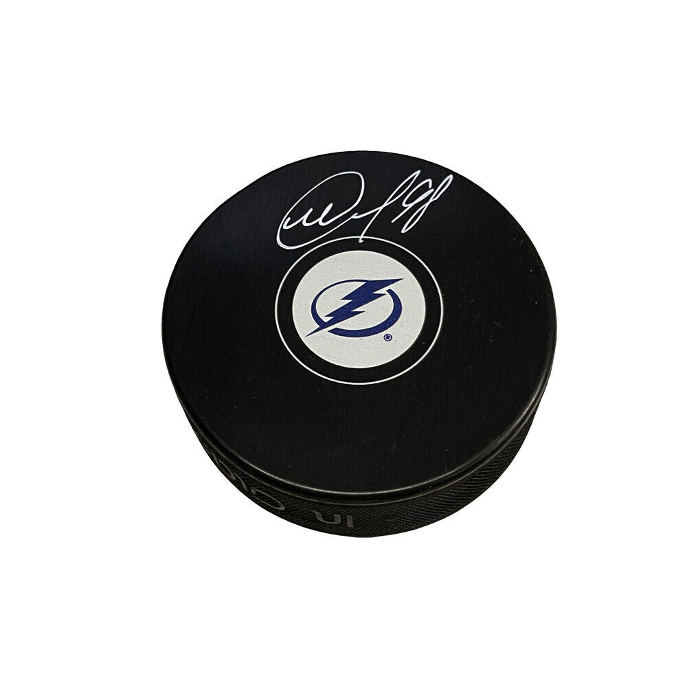 MIKHAIL SERGACHEV Signed Tampa Lightning Puck