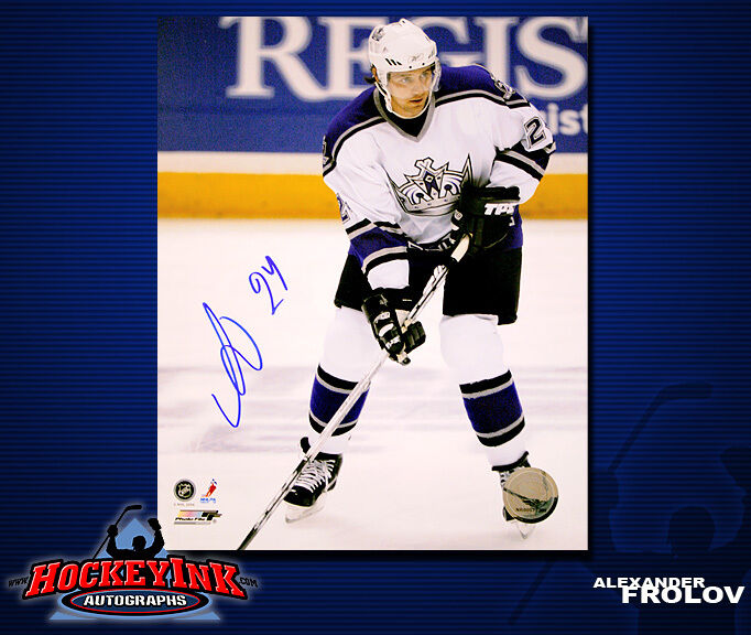 Alexander Frolov SIGNED Kings 8X10 Photo -70410