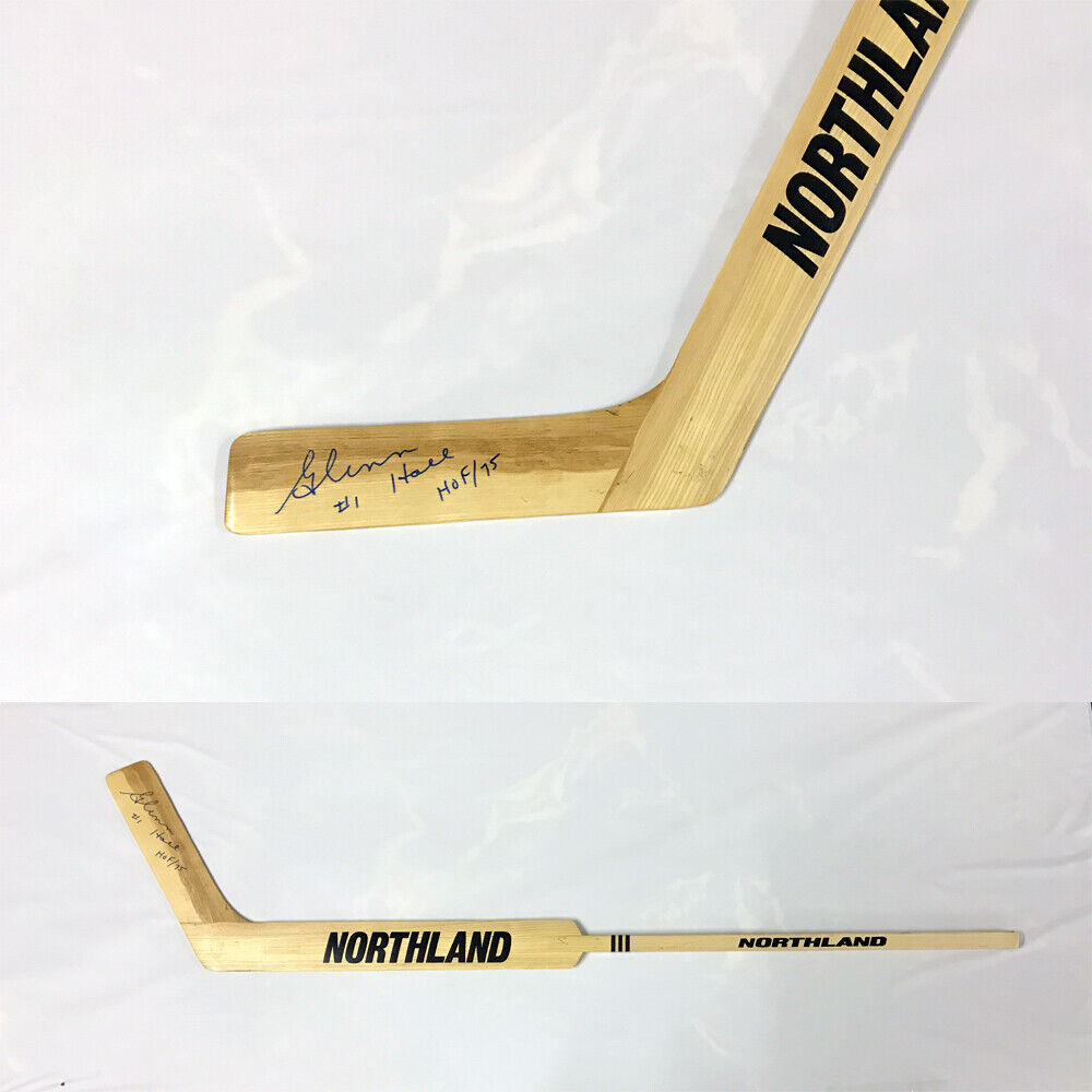 GLENN HALL Signed Northland Goalie Stick