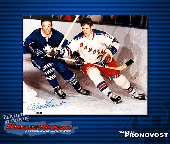Marcel Pronovost SIGNED Maple Leafs 8X10 Photo -70053
