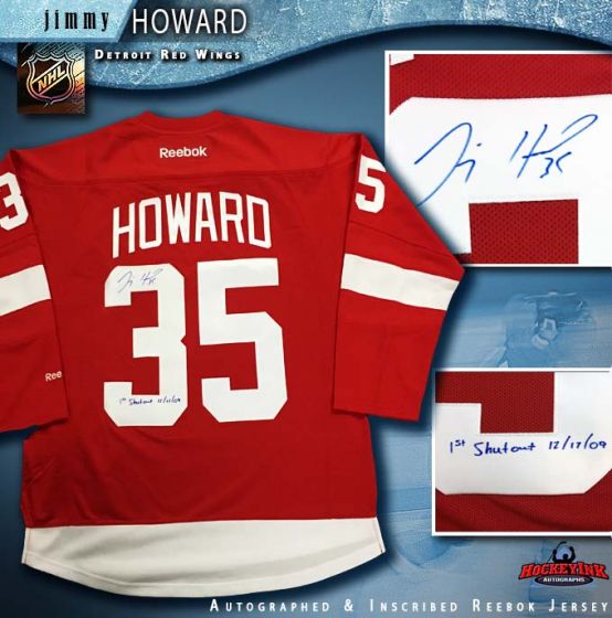 Detroit Red Wings #35 Jimmy Howard 2014 Winter Classic Red Jersey