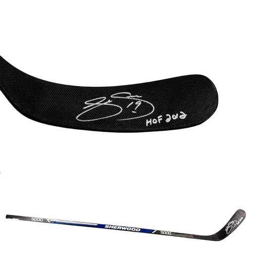 JOE SAKIC Signed Sherwood Stick - HOF 2012