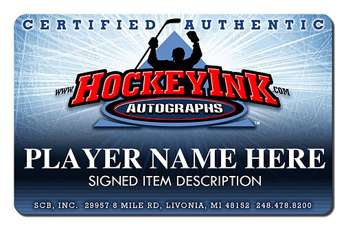 CHRIS CHELIOS Signed Montreal Canadiens Puck - 86 SC Champ