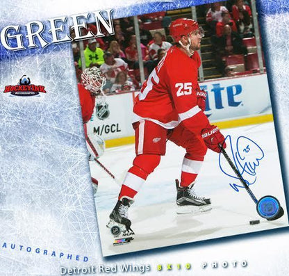 MIKE GREEN Autographed Detroit Red Wings 8x10 Photo - 70140