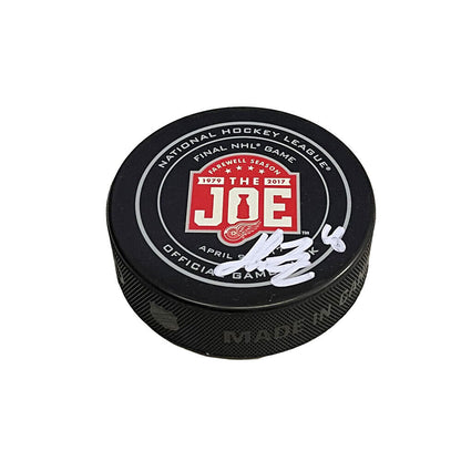 HENRIK ZETTERBERG Signed Farewell to the Joe Official Game Puck - Red Wings