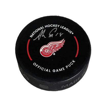 ANDREW COPP Signed Detroit Red Wings Official Game Puck