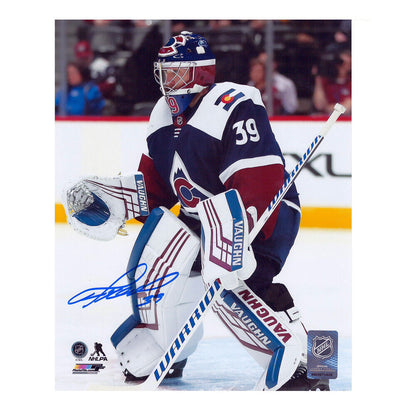 Pavel Francouz SIgned Colorado Avalanche 8x10 Photo - 70502