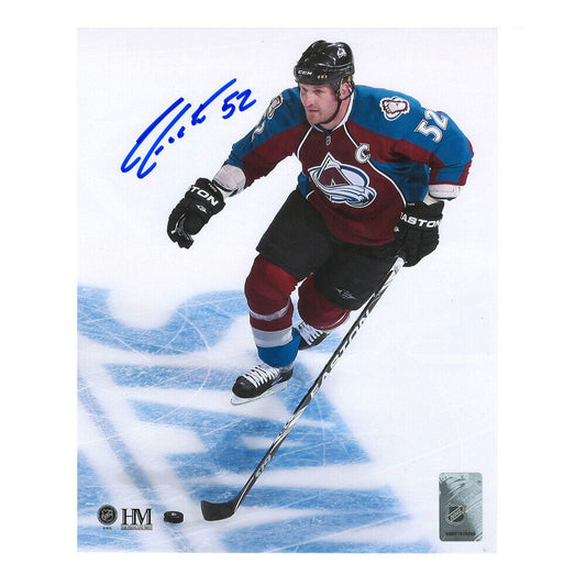 ADAM FOOTE signed Colorado Avalanche 8x10 Photo – 70202