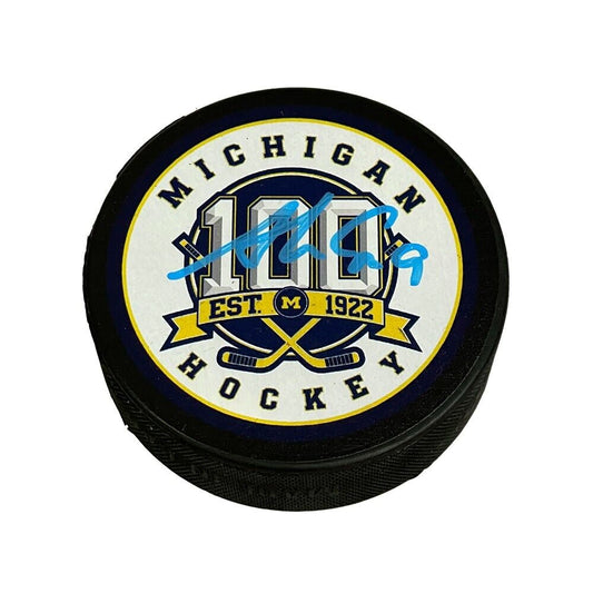 ANDREW COPP Signed University of Michigan Puck