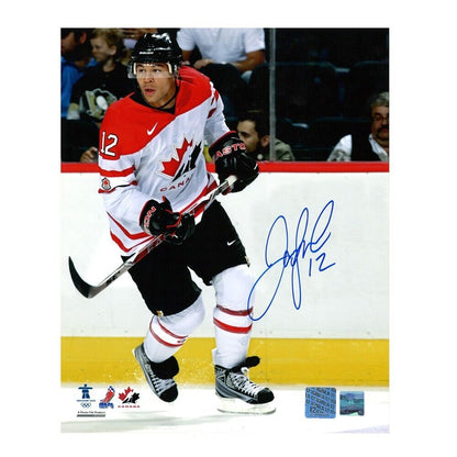 JAROME IGINLA Signed Team Canada 8 x 10 Photo - 70590 A