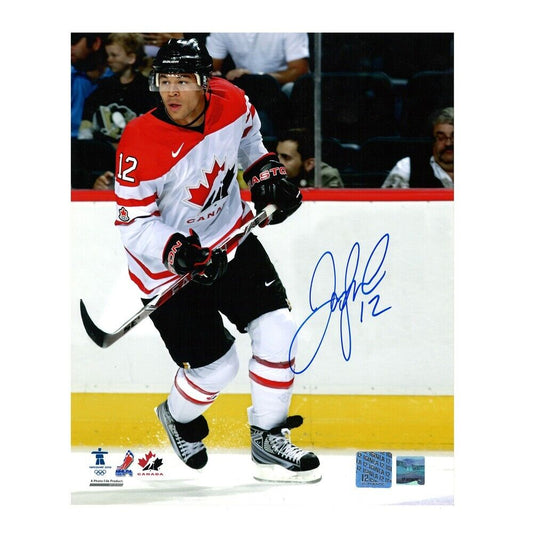JAROME IGINLA Signed Team Canada 8 x 10 Photo - 70590 A