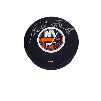 BILLY SMITH Signed New York Islanders Puck