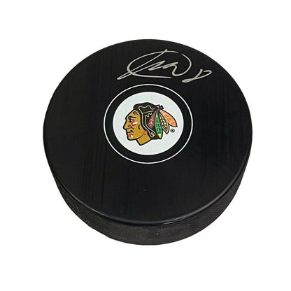 DOMINIK KUBALIK Signed Chicago Blackhawks Puck