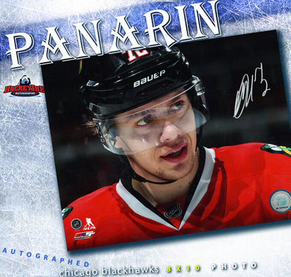 Artemi Panarin Autographed Chicago Black Hawks 8 x 10 Photo - 70302