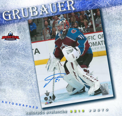 PHILIPP GRUBAUER Colorado Avalanche Signed 8x10 Photo - 70265