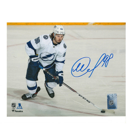 MIKHAIL SERGACHEV Signed Tampa Lightning 8x10 Photo - 70448