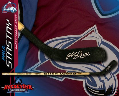 PAUL STASTNY Signed Sher-wood Stick - Colorado Avalanche