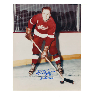 RED KELLY Signed Detroit Red Wings 8 X 10 Photo - 70344