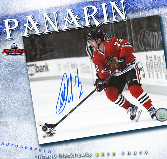 Artemi Panarin Autographed Chicago Black Hawks 8 x 10 Photo - 70449