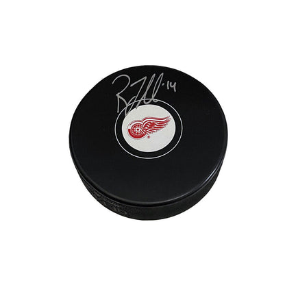 ROBBY FABBRI Signed Detroit Red Wings Puck