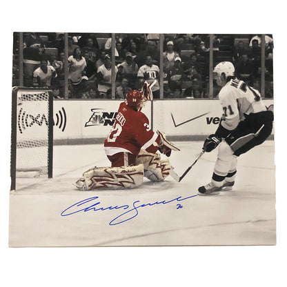 CHRIS OSGOOD Signed 16x20 Detroit Red Wings Photo - 79233