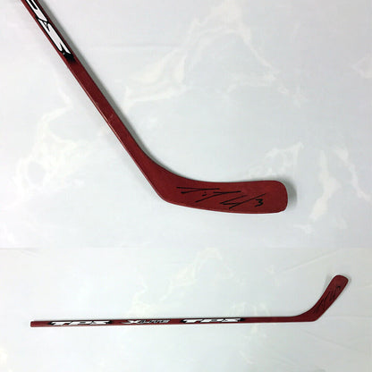 DION PHANEUF Signed TPS xlite Stick (Red)
