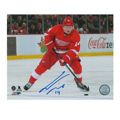 GUSTAV NYQUIST Signed Detroit Red Wings 8 X 10 Photo - 70102