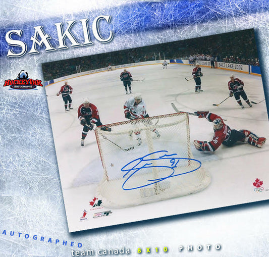 JOE SAKIC Signed Team Canada 8 X 10 Photo -70174