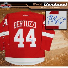 Todd Bertuzzi Signed Detroit Red Wings Jersey with AJ Sports COA
