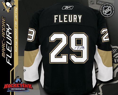 pittsburgh penguins jersey fleury