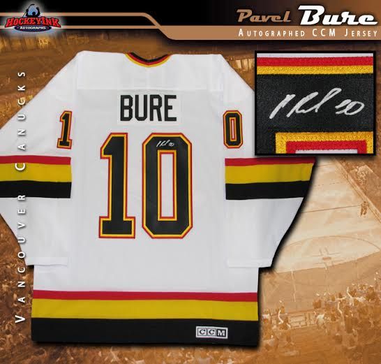 pavel bure signed jersey