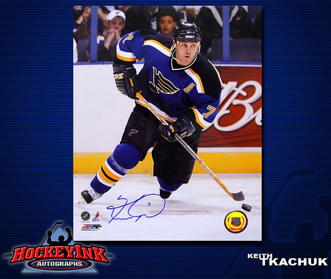 Keith Tkachuk Autographed Hockey Cards