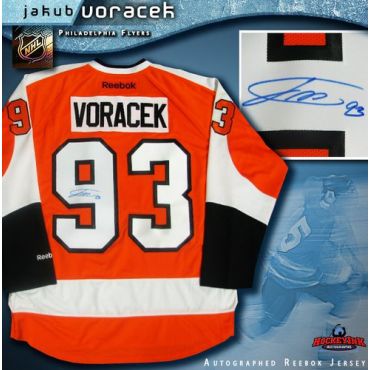 Jakub Voracek Philadelphia Flyers Autographed Orange Reebok Jersey