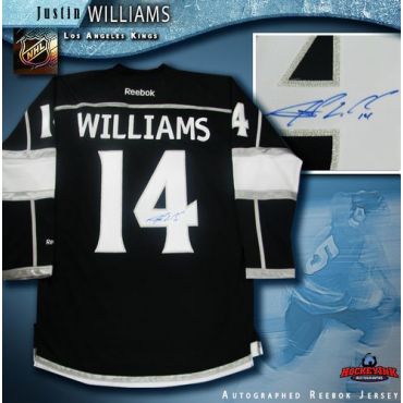 Justin Williams Los Angeles Kings Autographed Black Reebok Jersey