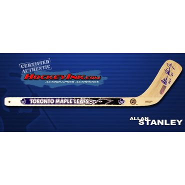 Allan Stanley Autographed Toronto Maple Leafs Mini-Stick
