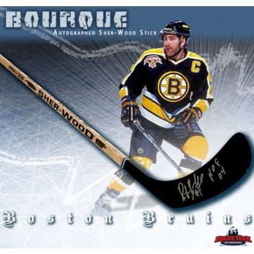 Ray Bourque Boston Bruins Autographed and Inscribed Black CCM Jersey