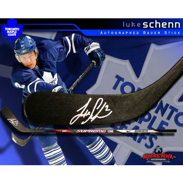 Luke Schenn Toronto Maple Leafs Autographed Bauer Model Stick