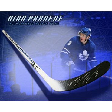 Dion Phaneuf Toronto Maple Leafs Autographed TPS Model Stick