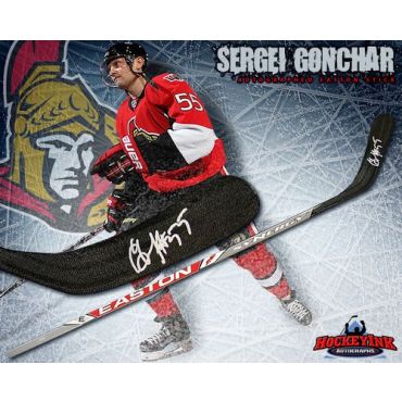 Sergei Gonchar Ottawa Senators Autographed Easton Model Stick