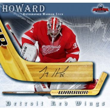 Jimmy Howard Detroit Red Wings Autographed Warrior Goal Stick
