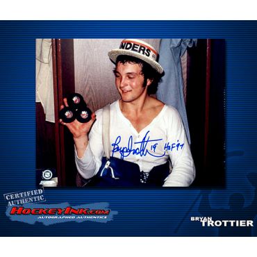 Bryan Trottier New York IslandersAutographed 8 x 10 Photo