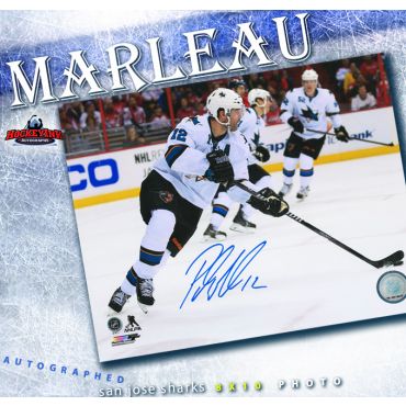 Patrick Marleau San Jose Sharks Autographed 8 x 10 Photo